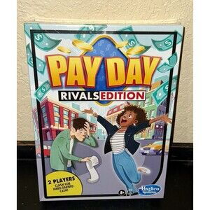 Hasbro Gaming PAY DAY! Rivals Edition 2 Players Ages 8+ NEW Sealed